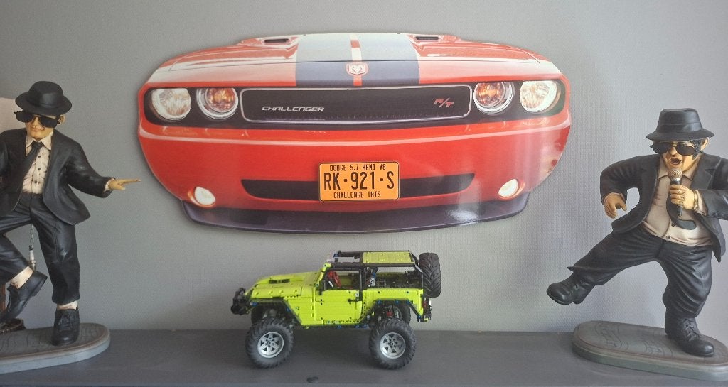Dodge Challenger wanddecoratie, Verzenden