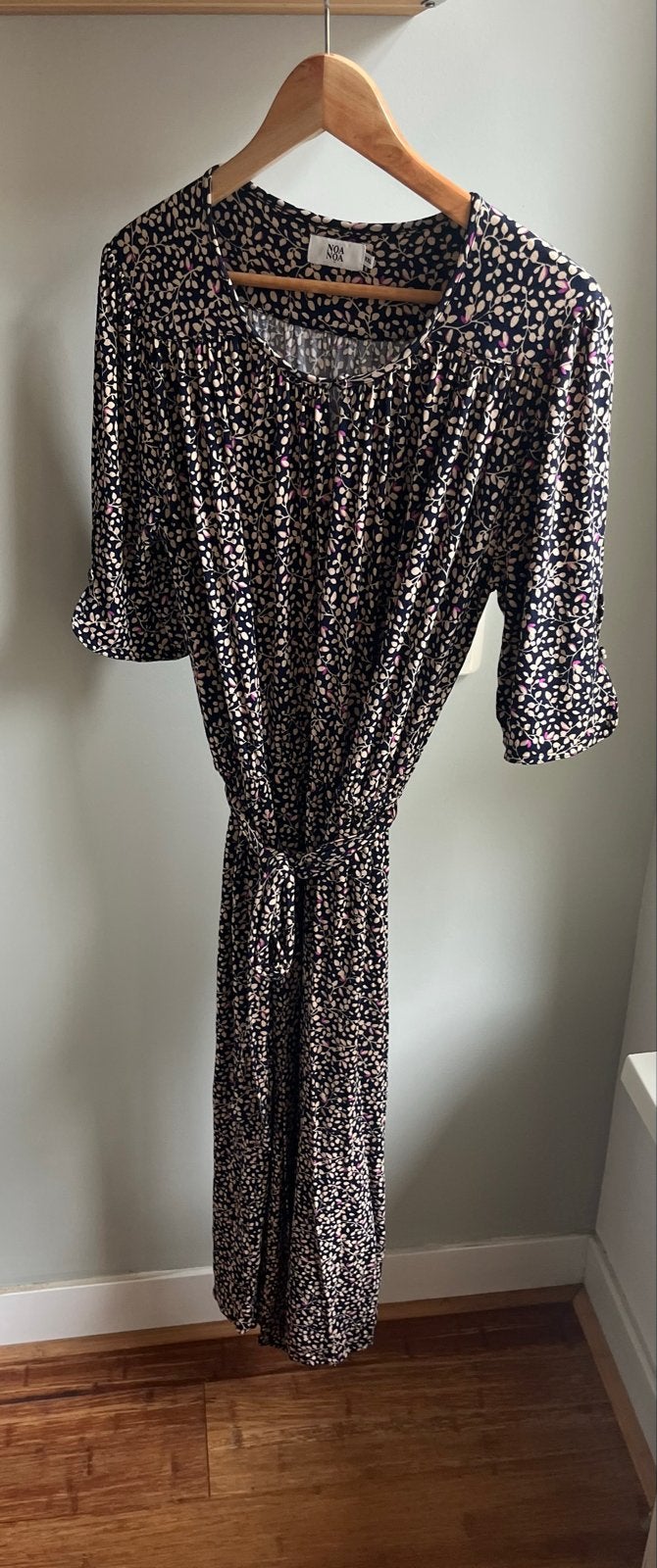 Noa Noa jurk (nieuw) Maat 46, Kleding | Dames, Jurken, Maat 46/48 (XL) of groter, Nieuw, Onder de knie, Meerkleurig