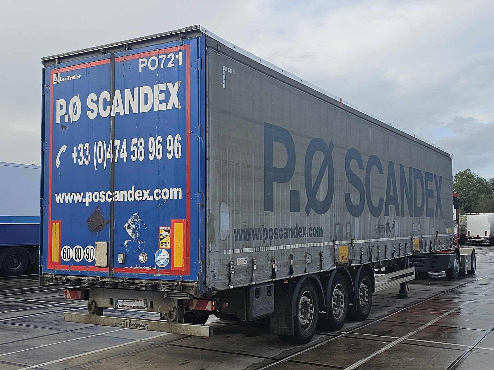 LECI TRAILER SREM coil, Overige kleuren, Bedrijf, Aanhangers en Opleggers, Te koop