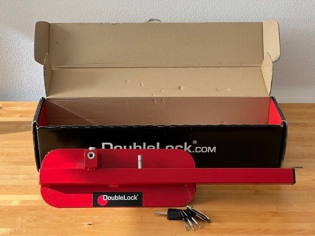 DoubleLock Compact Buffalo wielklem, Caravans en Kamperen, Ophalen, Zo goed als nieuw