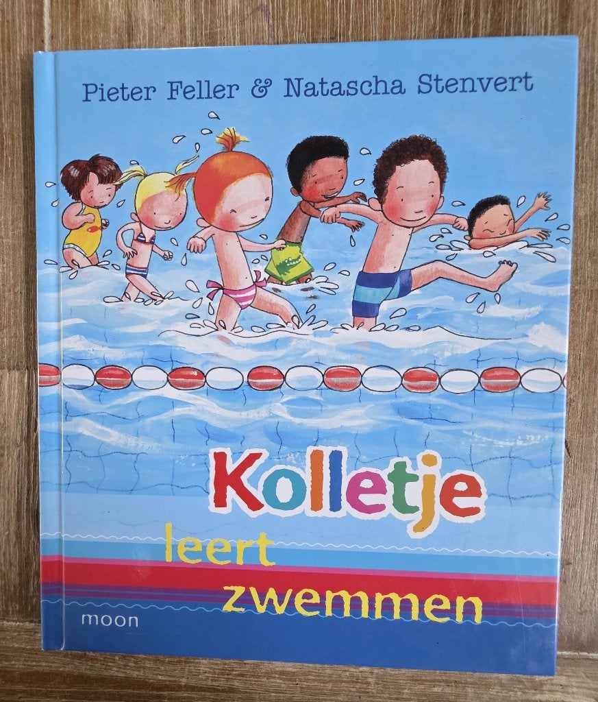 Kolletje leert zwemmen - Pieter Feller, Boeken, Fictie algemeen, Jongen of Meisje, Pieter Feller & Natascha Stenvert, Ophalen of Verzenden