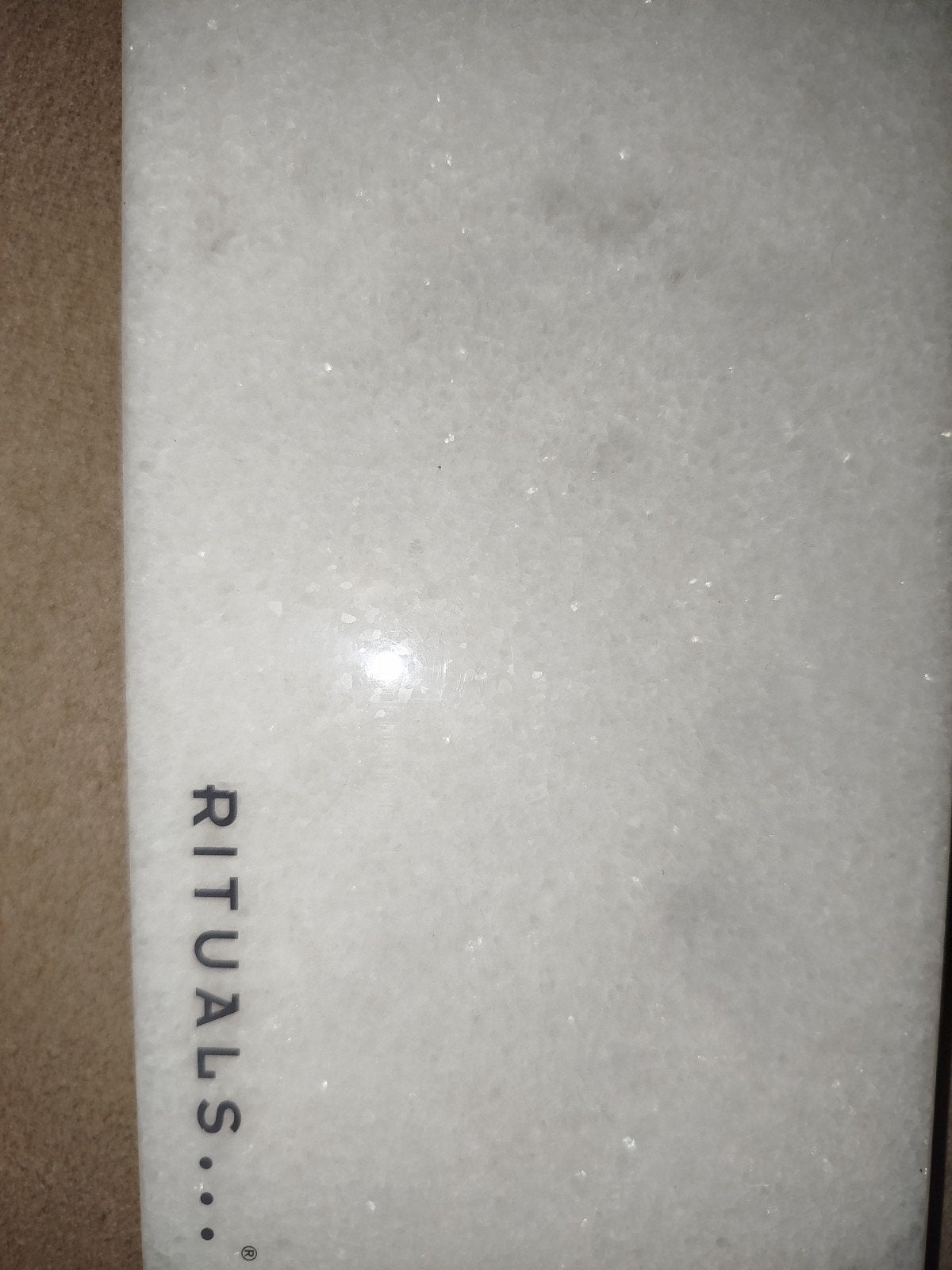 Rituals Luxury Tray Antique Blanc - Marmeren Dienblad, Ophalen of Verzenden, Zo goed als nieuw, Wit, Steen/keramiek