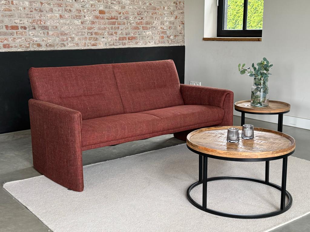Leolux bank als nieuw, X, Verzenden, 150 tot 200 cm, Tweepersoons