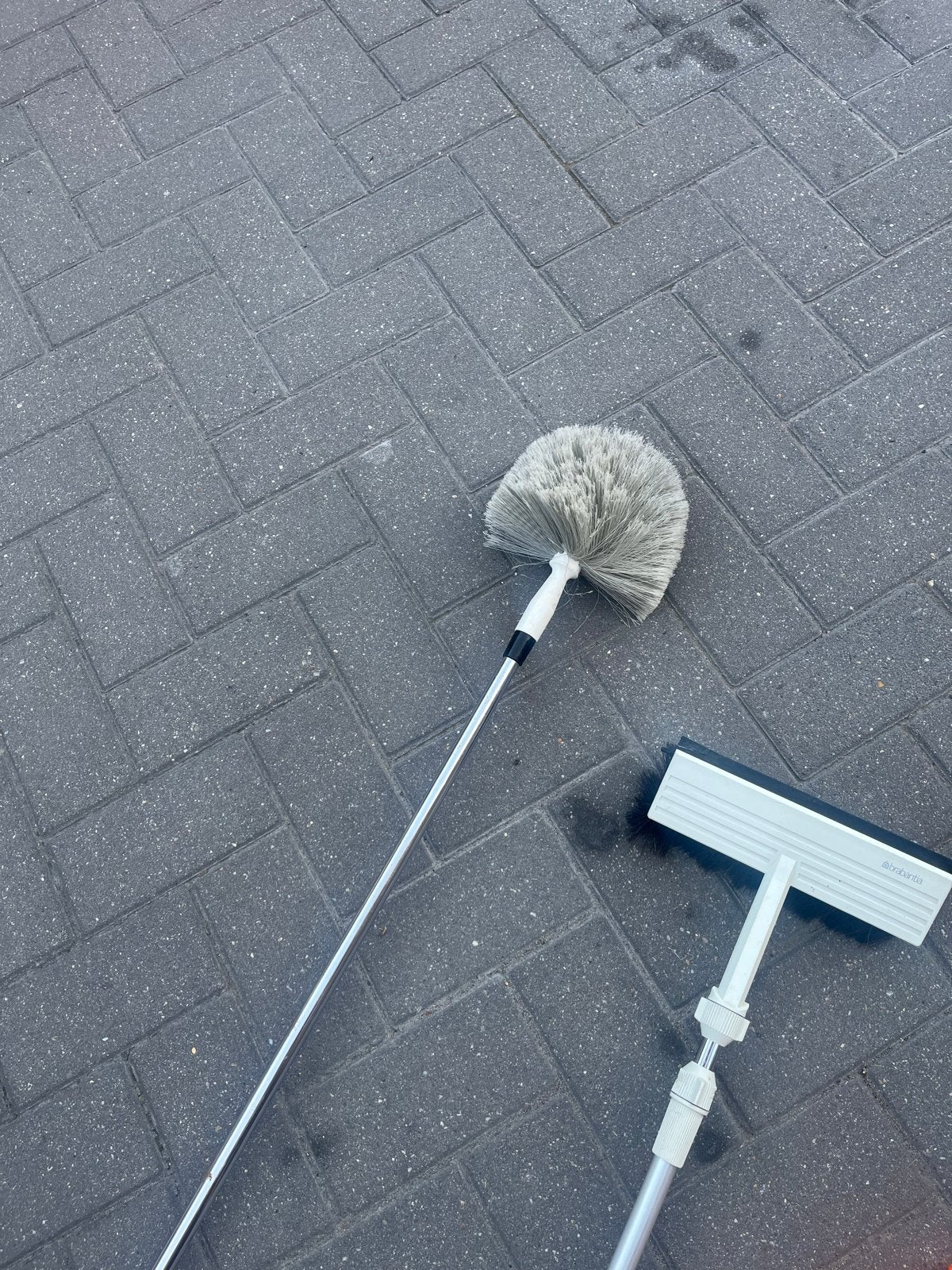 Complete schoonmaakset: borstel, trekker, bezem, Ophalen of Verzenden, Overige typen