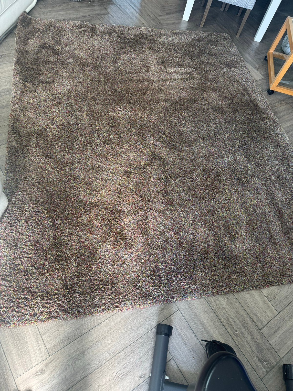 Carpet Sign Quivive Vloerkleed - 250x200cm - Schoon, Huis en Inrichting, Gebruikt, Bruin, 150 tot 200 cm, 200 cm of meer