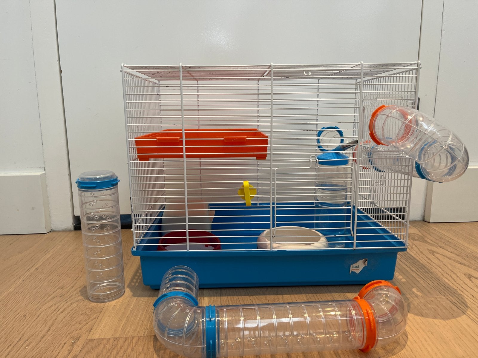Ferplast hamsterkooi in goede staat, Kooi, Minder dan 75 cm, Zo goed als nieuw, Hamster
