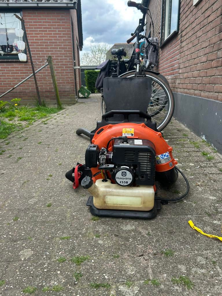 Husqvarna 155B bladblazer, Ophalen, Benzine, Gebruikt, W