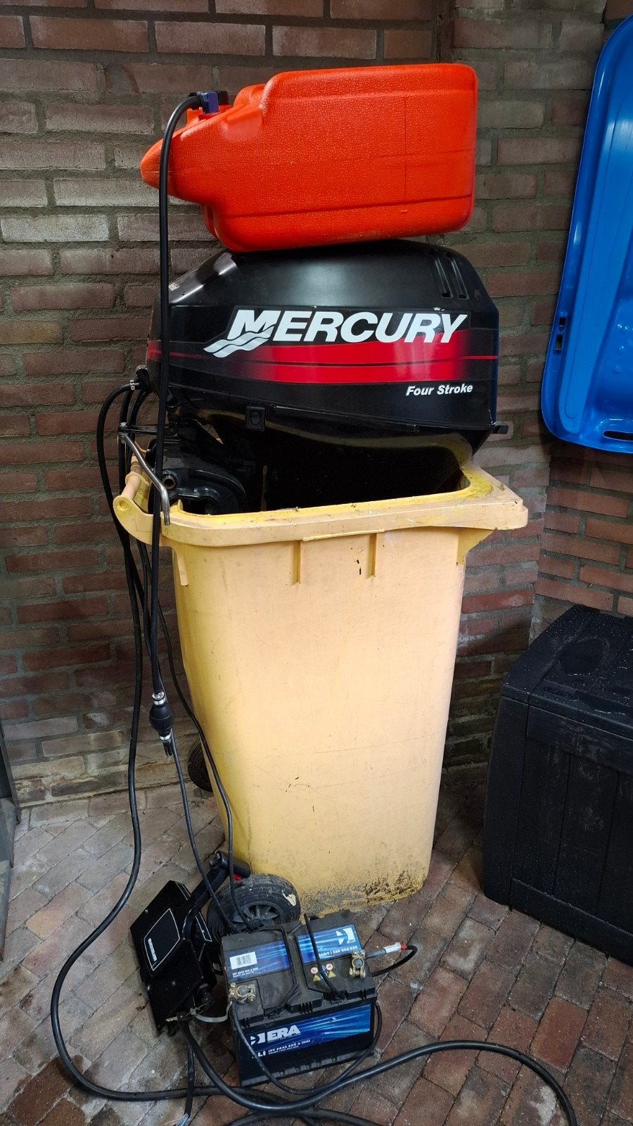 Mercury Bigfoot 25pk 4-takt buitenboordmotor met elek.trim, Watersport en Boten, Ophalen