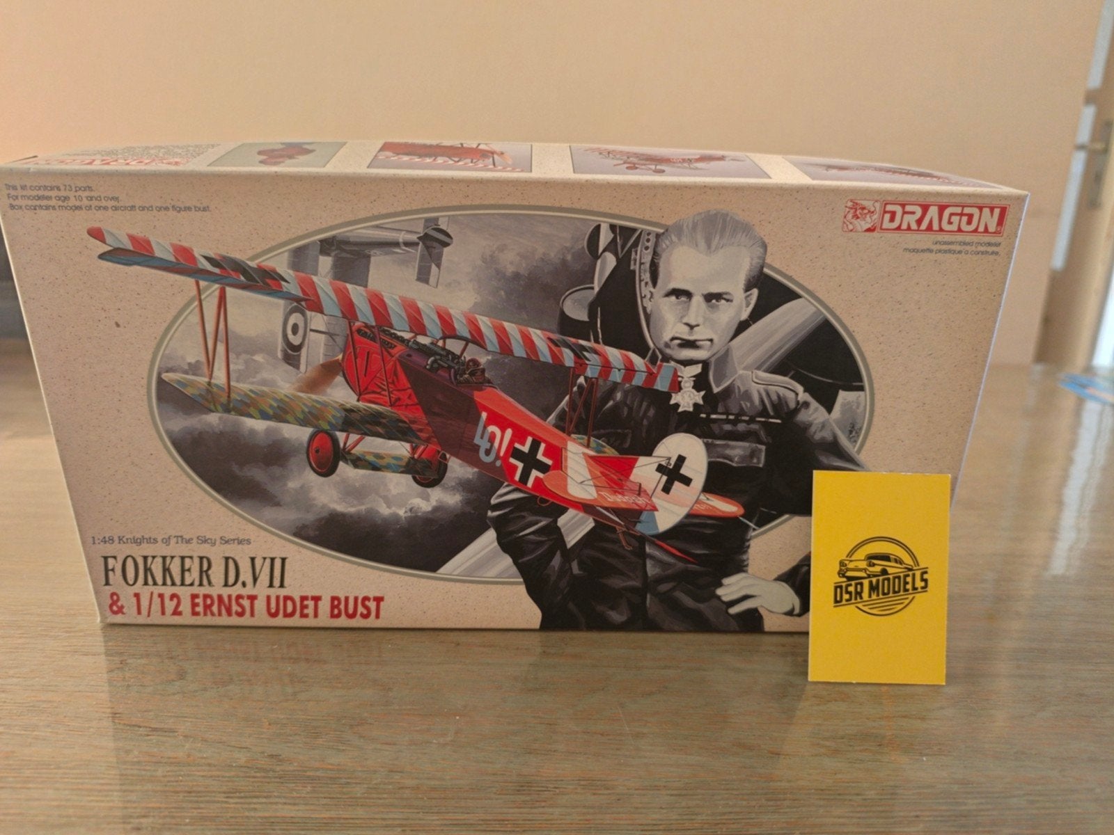 Fokker D.VII & Ernst Udet Bust Modelbouwkit - Dragon 1:48, Overige merken, Dragon Models, Nieuw, Geen e-mailadres bekend