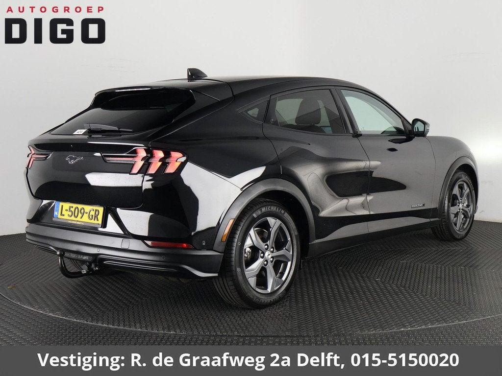 Ford Mustang Mach-E Extended RWD 98 kWh SOH 94% | Navigatie, Auto's, Ford, Gebruikt, 600 km, Zwart, Mustang