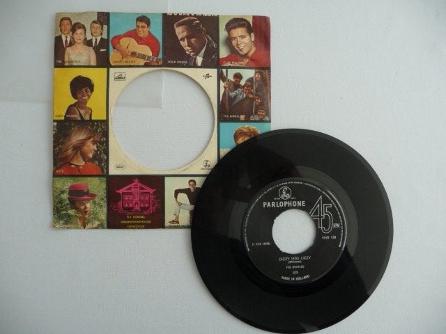single THE BEATLES - DIZZY MISS LIZZY - PARLOPHONE REC, 1967, Cd's en Dvd's, Vinyl Singles, Ophalen of Verzenden, Gebruikt