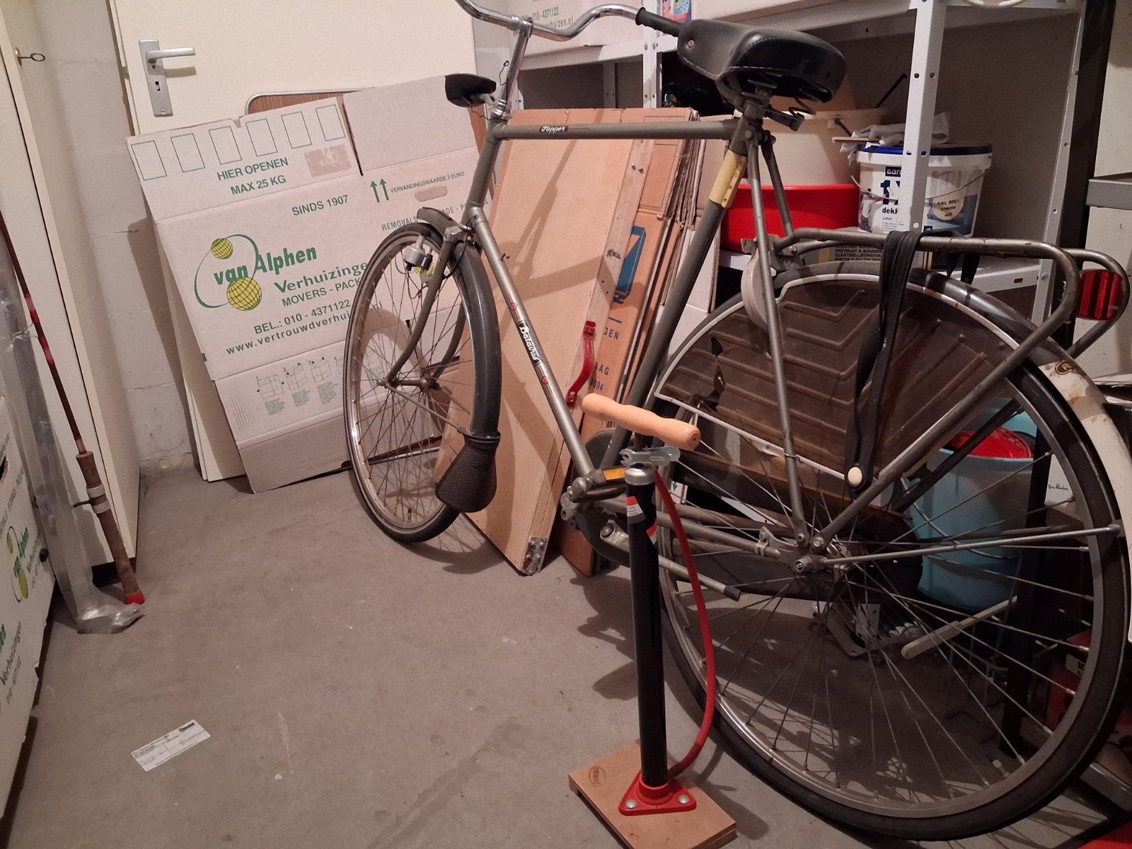 Batavus stadsfiets - Gebruikt maar functioneel, Ophalen, Terugtraprem, Batavus, 53 tot 56 cm