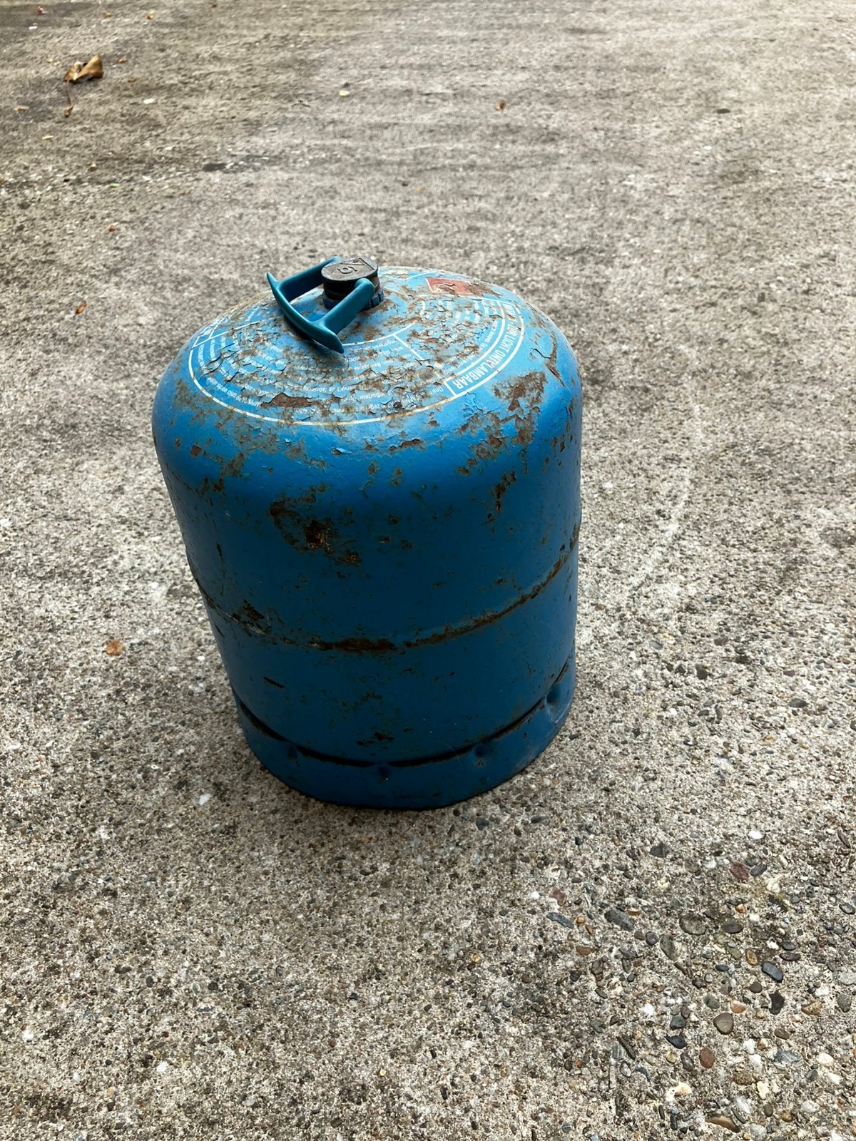 Campingaz gasfles 907 (leeg), Ophalen of Verzenden, Zo goed als nieuw
