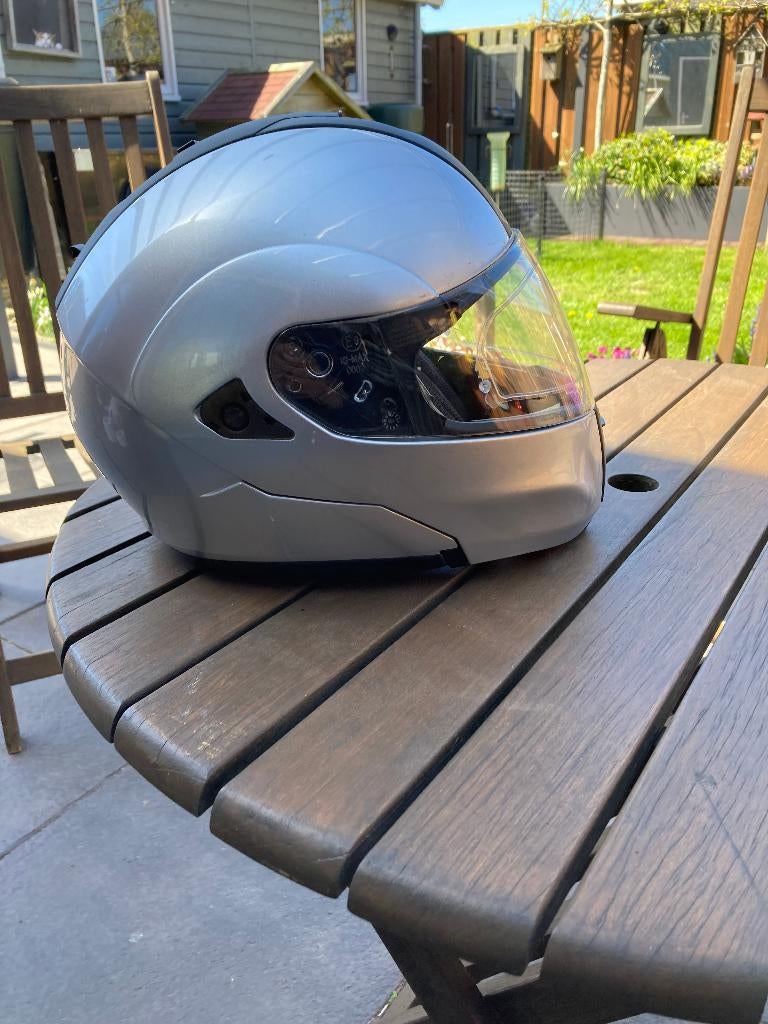 HJC systeemhelm, Motoren, Kleding | Motorhelmen, Systeemhelm, Heren, HJC, Ophalen of Verzenden