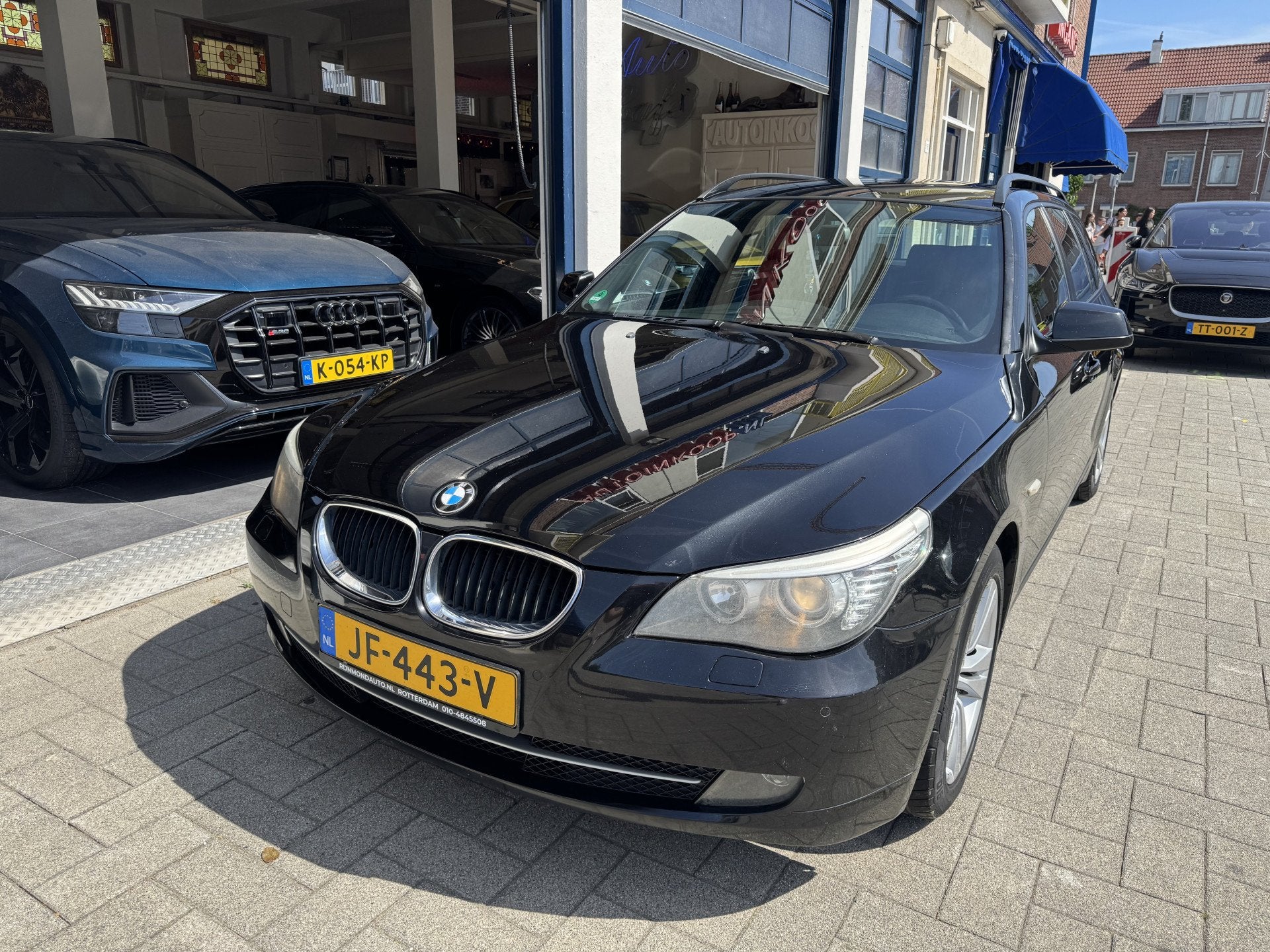 BMW 5 Serie Touring 520i Business Line TOPSTAAT (bj 2010), Achterwielaandrijving, 4 cilinders, 1535 kg, Zwart