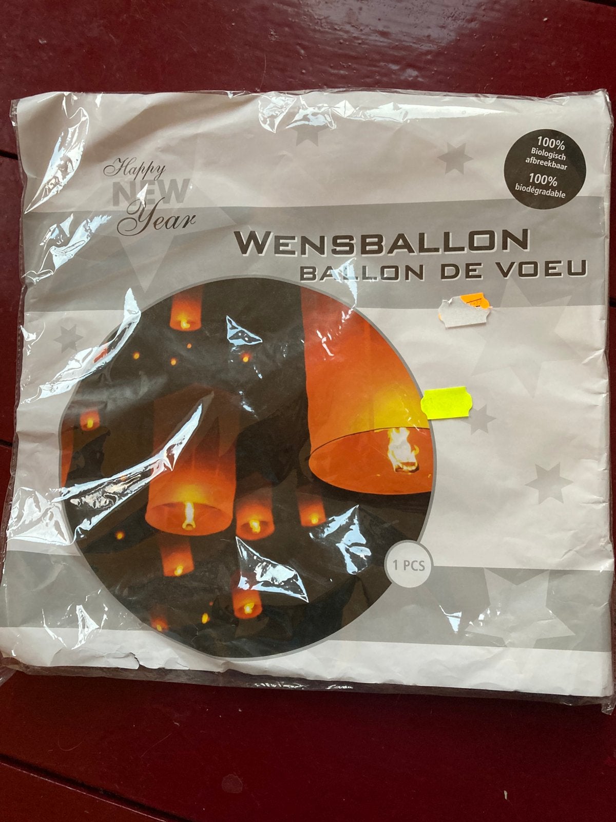Wensballon, Ophalen of Verzenden