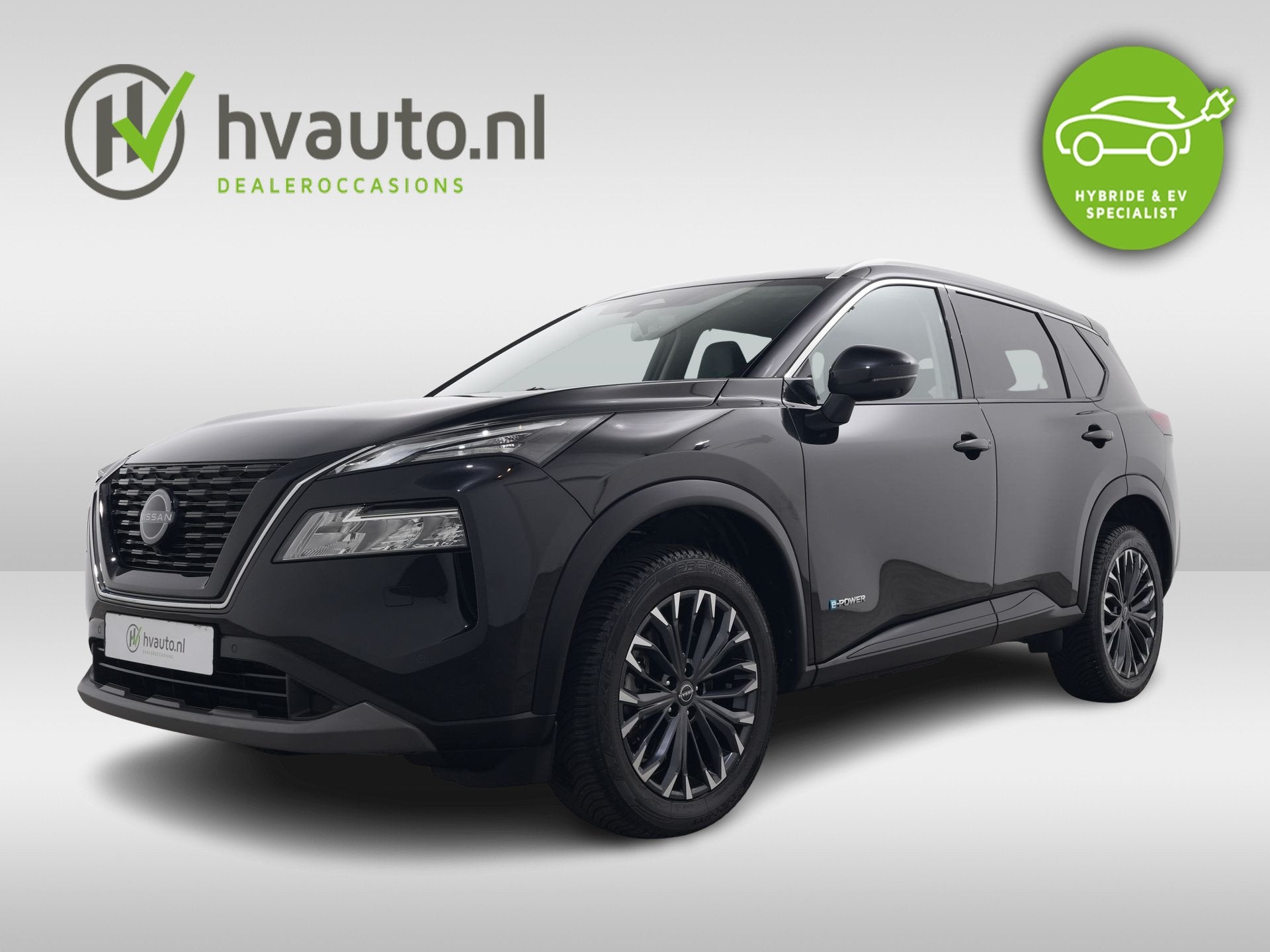 Nissan X-Trail 1.5 E-POWER N-CONNECTA | Navi | Camera | Crui, Auto's, 1497 cc, Gebruikt, Zwart, Leder
