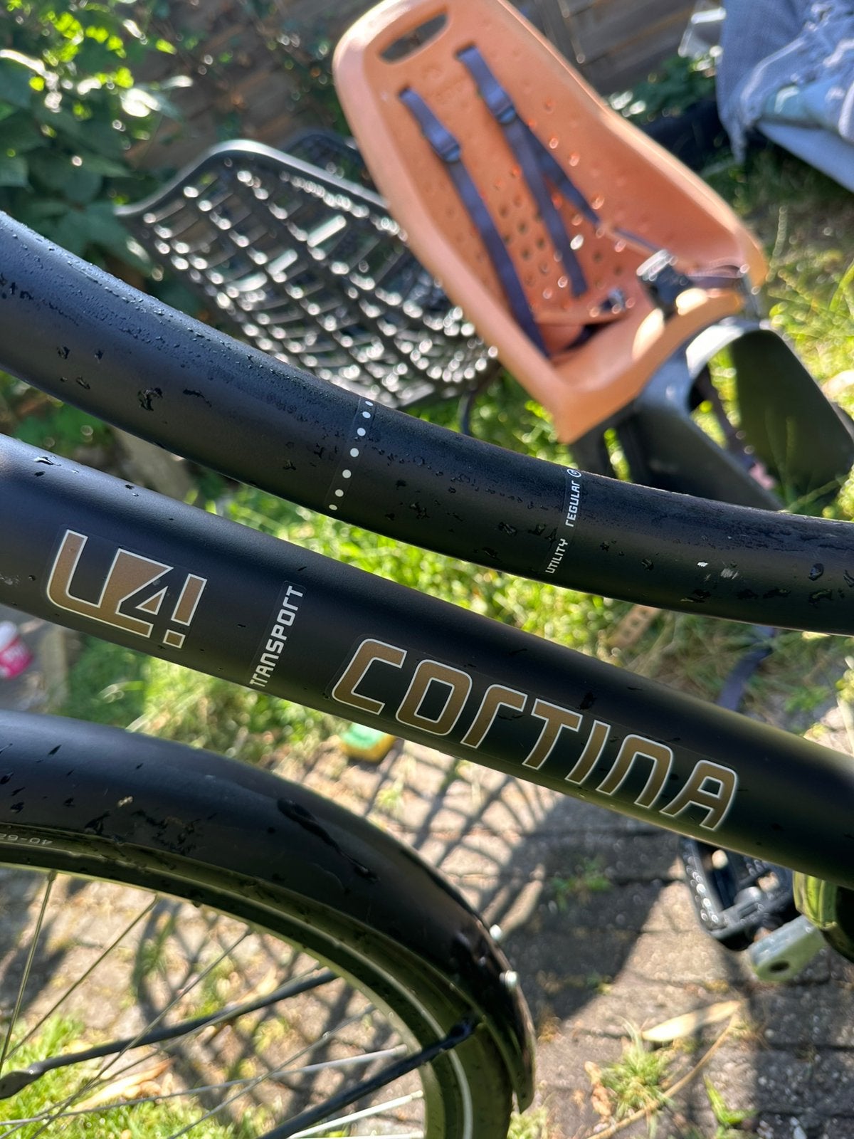 Cortina u4 transport moederfiets/damesfiets, Fietsen en Brommers, Gebruikt, Versnellingen, 50 tot 53 cm, Ophalen