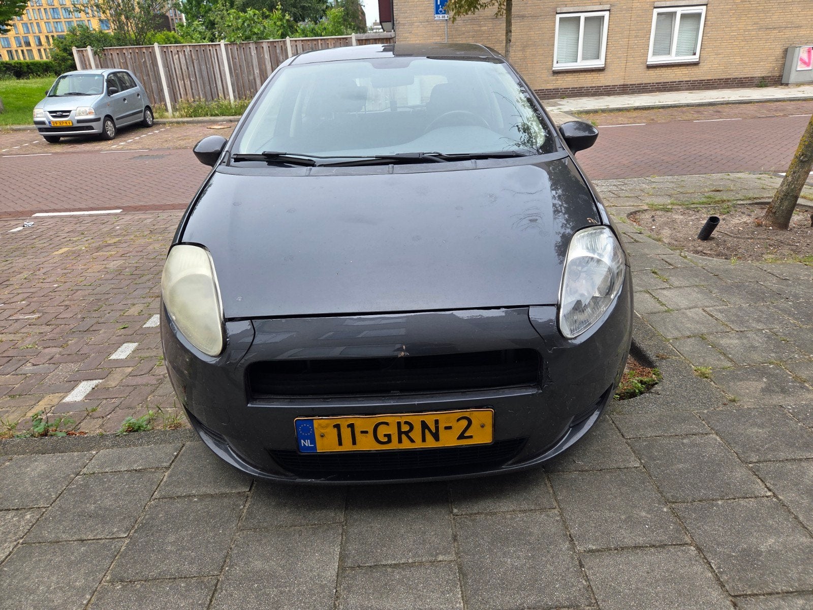 Fiat Punto 1.2 5DR 2008 Grijs, Auto's, Fiat, Particulier, Punto, Benzine, B, Hatchback, Handgeschakeld, Origineel Nederlands, Zilver of Grijs