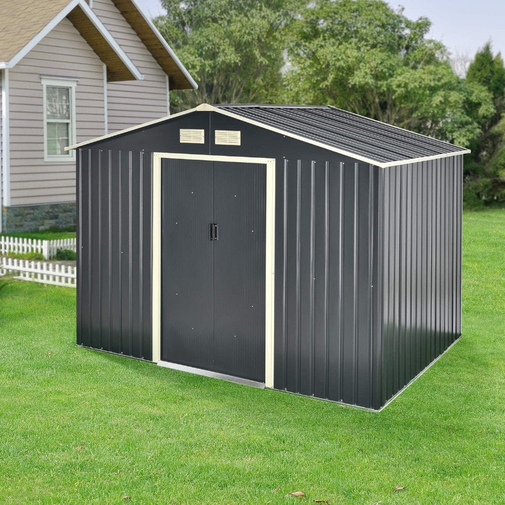 Grote Metalen Tuinschuur Tuinhuis. Extra Sterk Montageframe!, Ophalen of Verzenden, Nieuw, Metaal, Overige typen