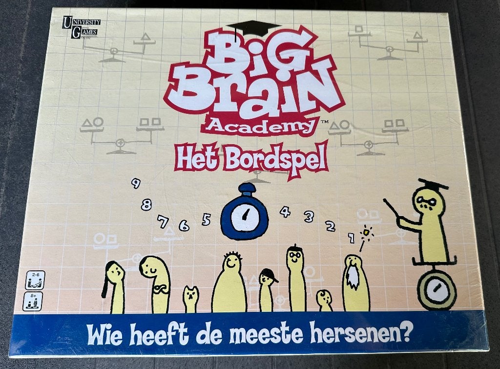 Big Brain Het bordspel, Ophalen of Verzenden, Nieuw