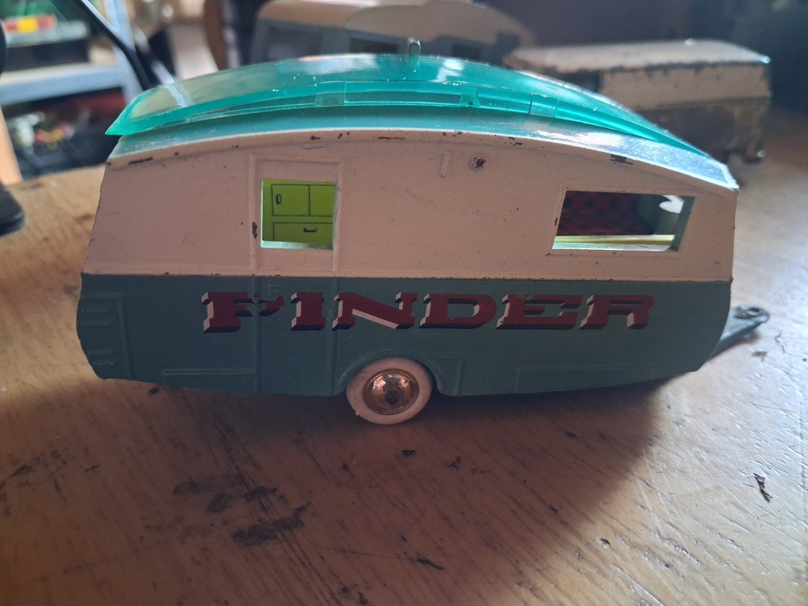 Cij caravan, Hobby en Vrije tijd, Modelauto's | 1:43, Ophalen of Verzenden, Gebruikt, Auto, Overige merken