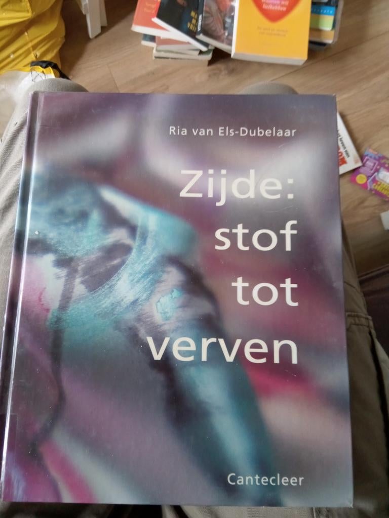 Zijde: stof tot verven - Ria van Els-Dubelaar, Ophalen of Verzenden