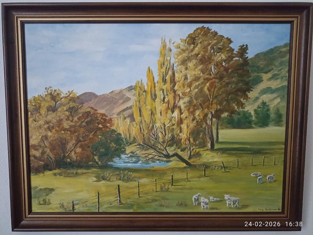 Schilderij van Jay Sullivan - Mooi Landschap, Ophalen