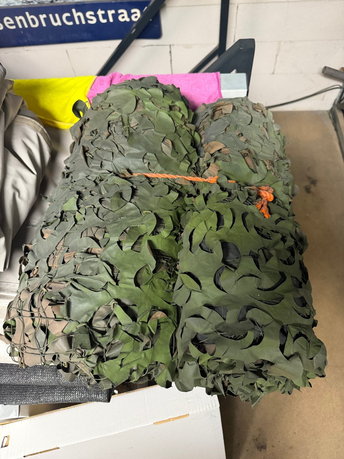 Camonet ex defensie 6x3mtr, Ophalen, Landmacht, Nederland
