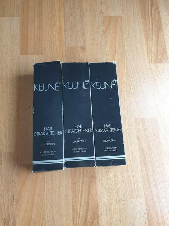 2x Keune Hair Straightener + Silk Protein (10 euro per stuk), Ophalen of Verzenden, Nieuw, Pruik of Haarverlenging