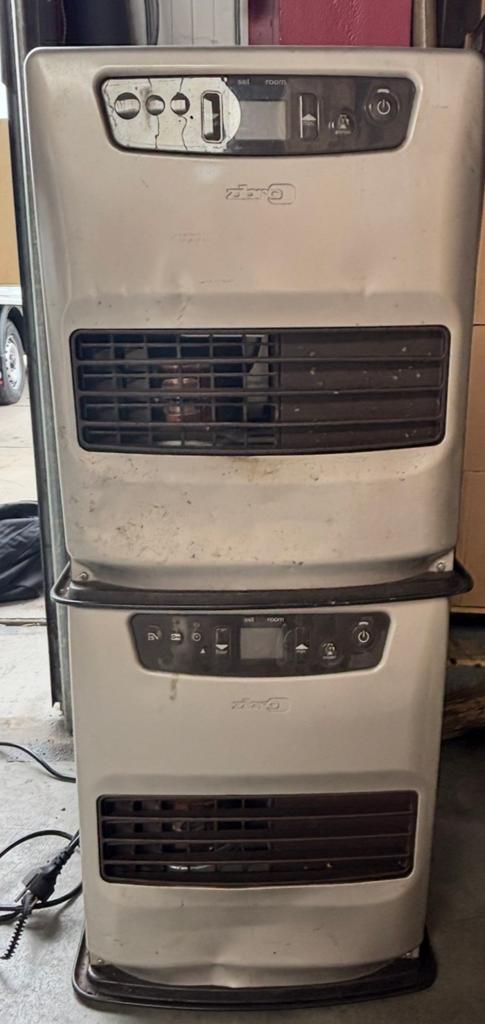 2x Merk Zibro Kachel - Gebruikt, Doe-het-zelf en Verbouw, Ophalen, 30 tot 80 cm, Radiator, Minder dan 60 cm