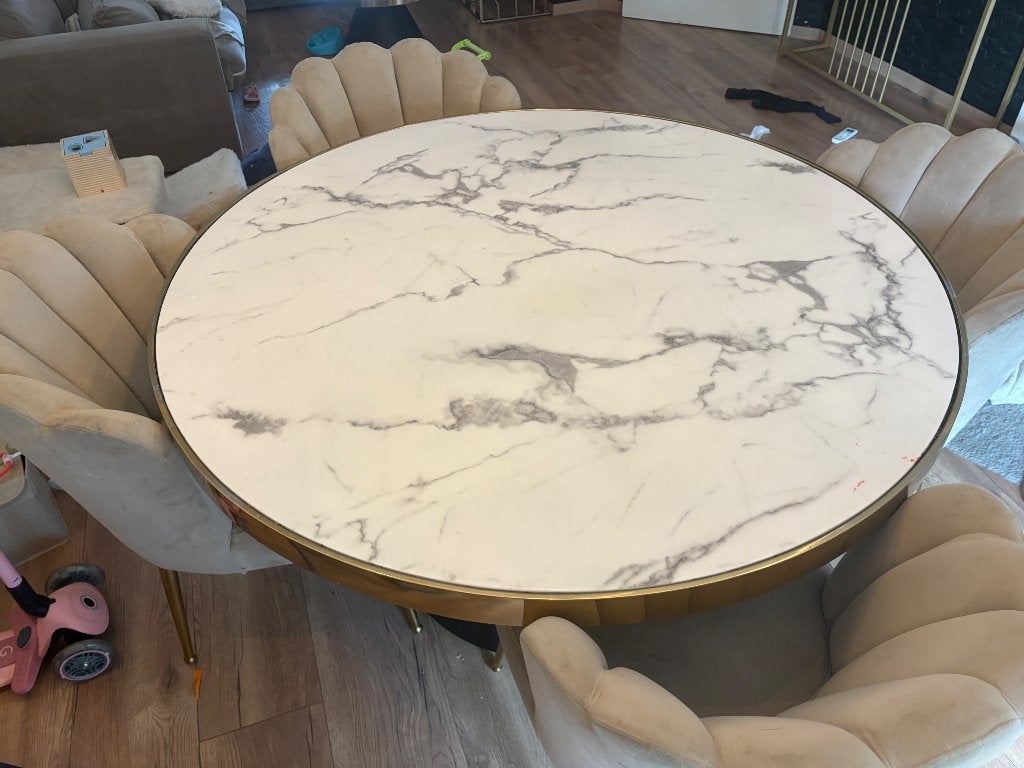 Richmond eettafel, Huis en Inrichting, Ophalen, 50 tot 100 cm, 100 tot 150 cm, Overige materialen