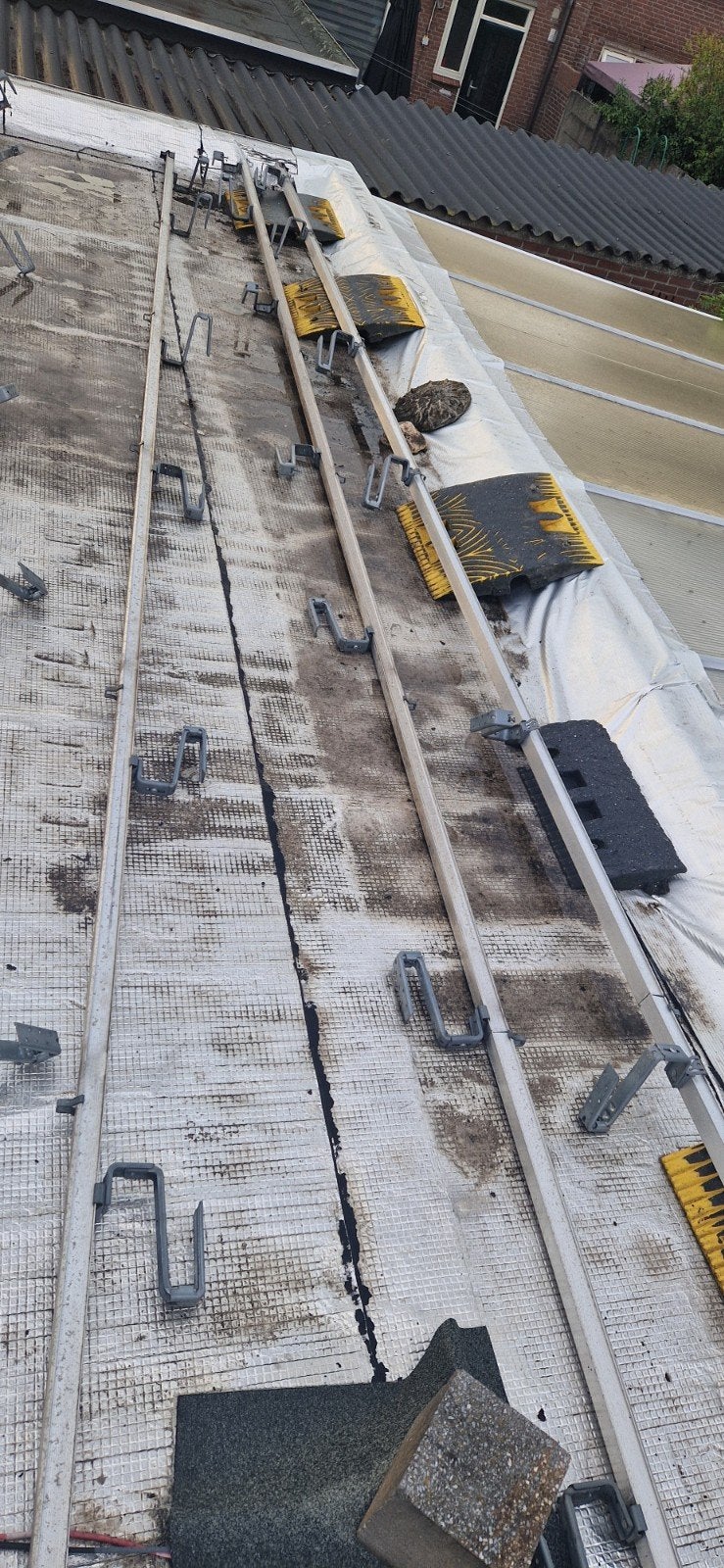 rail voor zonnenpannelen, Ophalen, Grijs, Overige materialen, Minder dan 5 m²