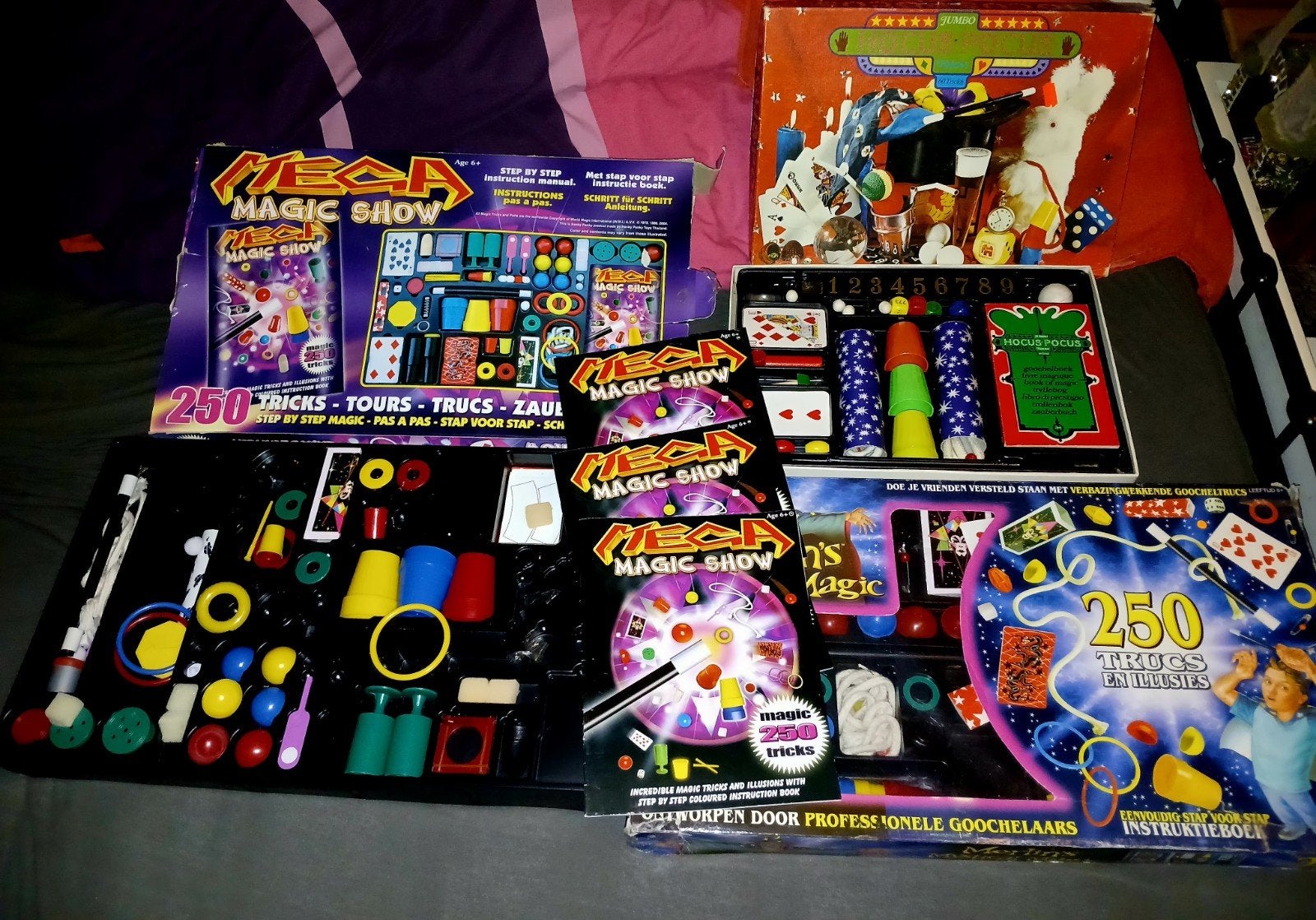 Mega Magic Show Goocheldoos - 250 Trucs, Ophalen, Gebruikt, Jongen of Meisje