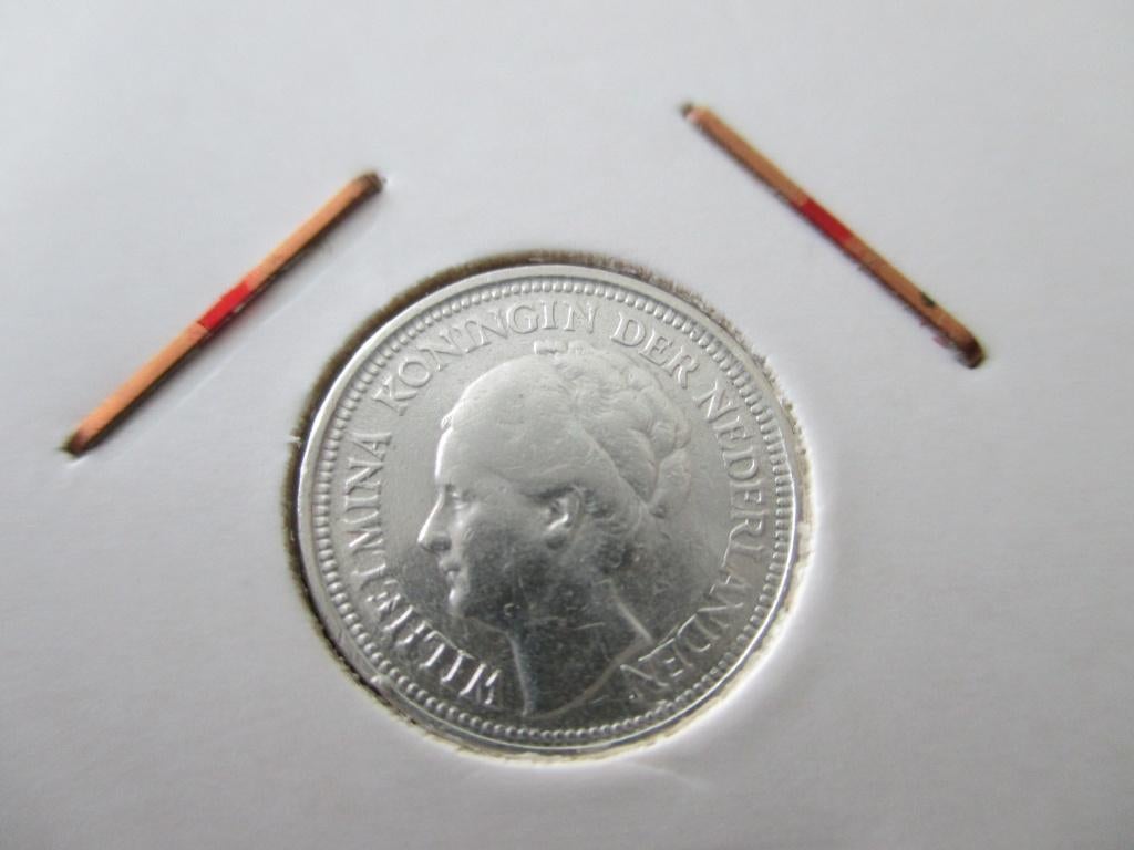 Dubbeltje 1936, Postzegels en Munten, Munten | Nederland, Ophalen of Verzenden, Koningin Wilhelmina, 10 cent, Zilver