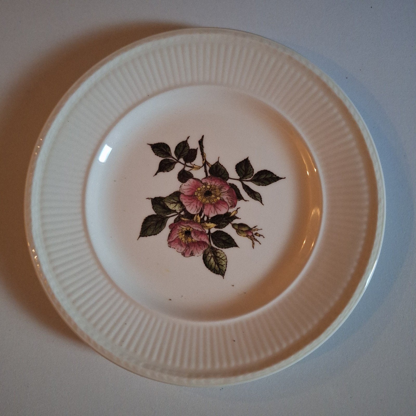 Wedgwood Briar Rose schaal en borden - Vintage servies, Ophalen