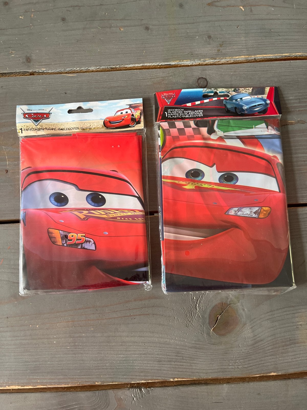 Cars plastic tafelkleed - Per stuk, Ophalen of Verzenden, Nieuw, Versiering, Verjaardag