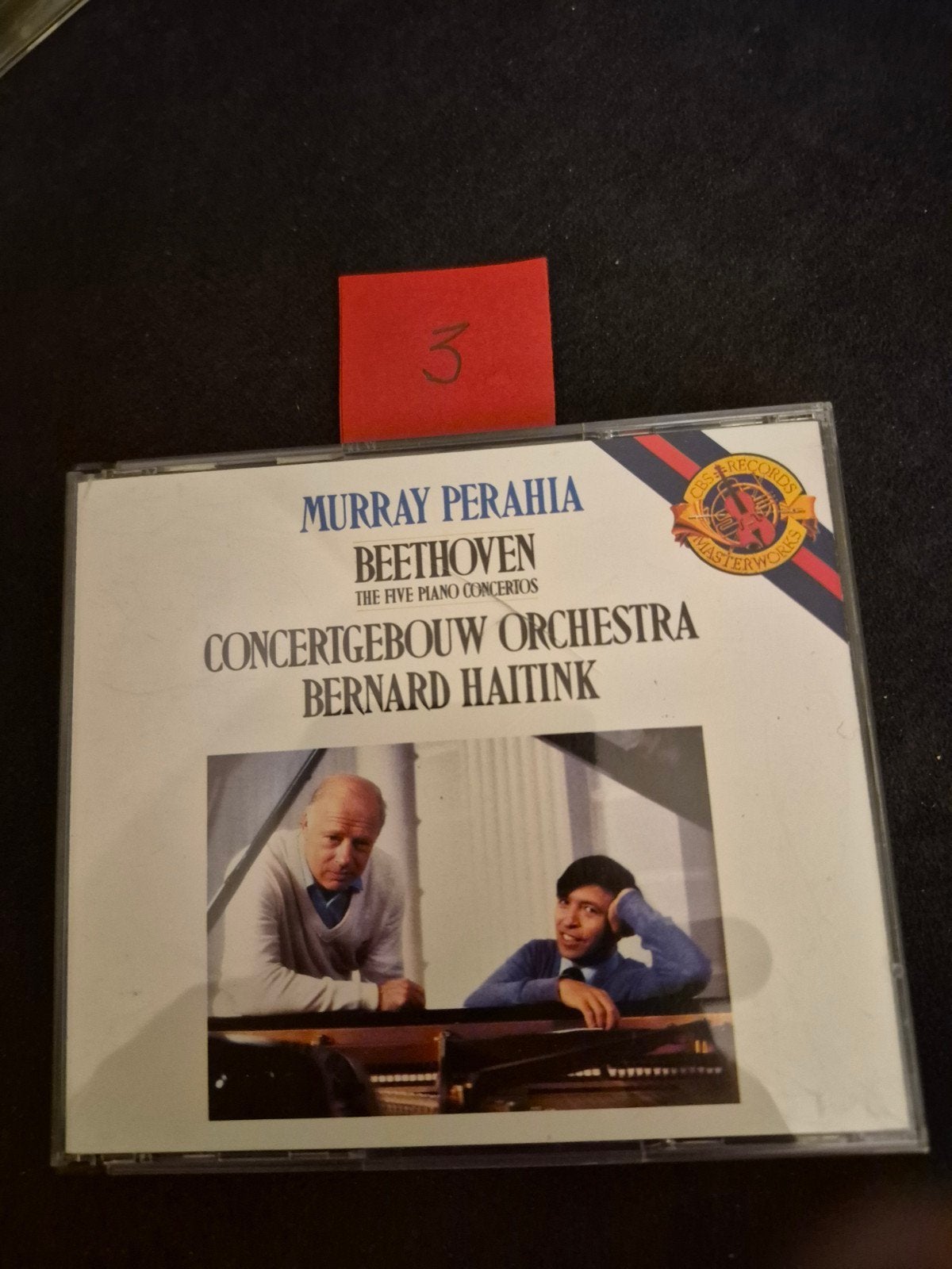 Murray Perahia, Beethoven - The Five Piano Concertos, Cd's en Dvd's, Gebruikt, Boxset, Soloconcert, Ophalen of Verzenden