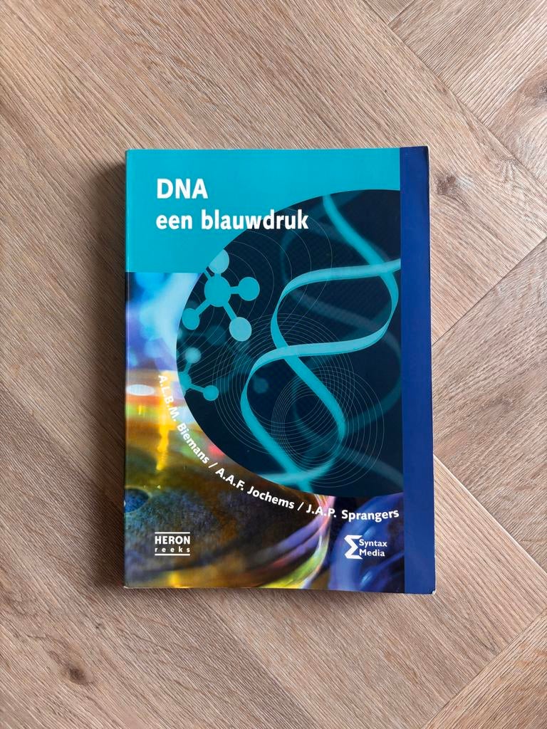 DNA: een blauwdruk - Studieboek Biologie, Boeken, Ophalen of Verzenden, Beta, Zo goed als nieuw, HBO