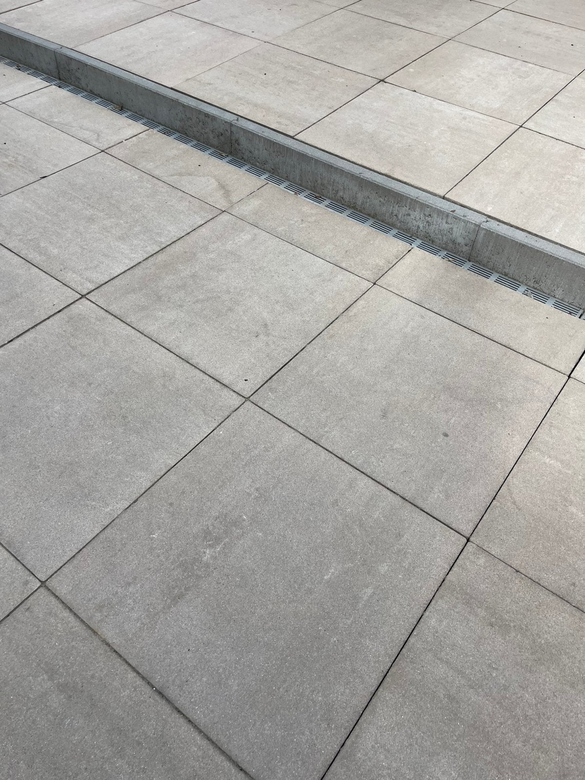Beige terrastegels 60*60, Tuin en Terras, Tegels en Klinkers, Ophalen, Nieuw, Beton, Terrastegels