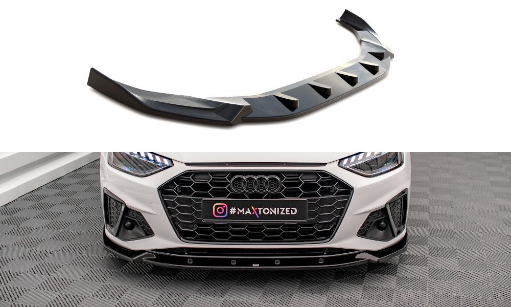 Voorlip sideskirt spoiler - Audi A4 S-line S4 Avant B9 19+, Ophalen of Verzenden