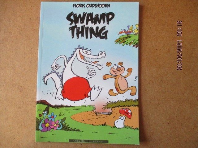 adv3913 swamp thing, Boeken, Stripboeken, Eén stripboek, Ophalen, Gelezen