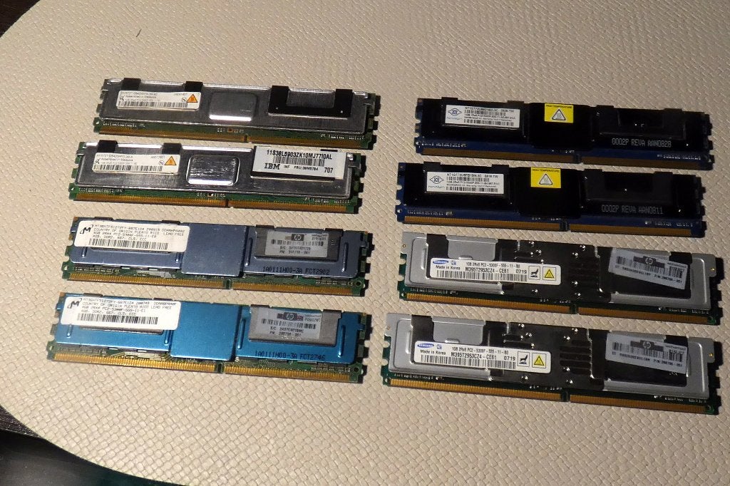 14 GB ECC DDR2 ramgeheugen, servergeheugen, Computers en Software, RAM geheugen, Gebruikt, Server, Ophalen of Verzenden, DDR2