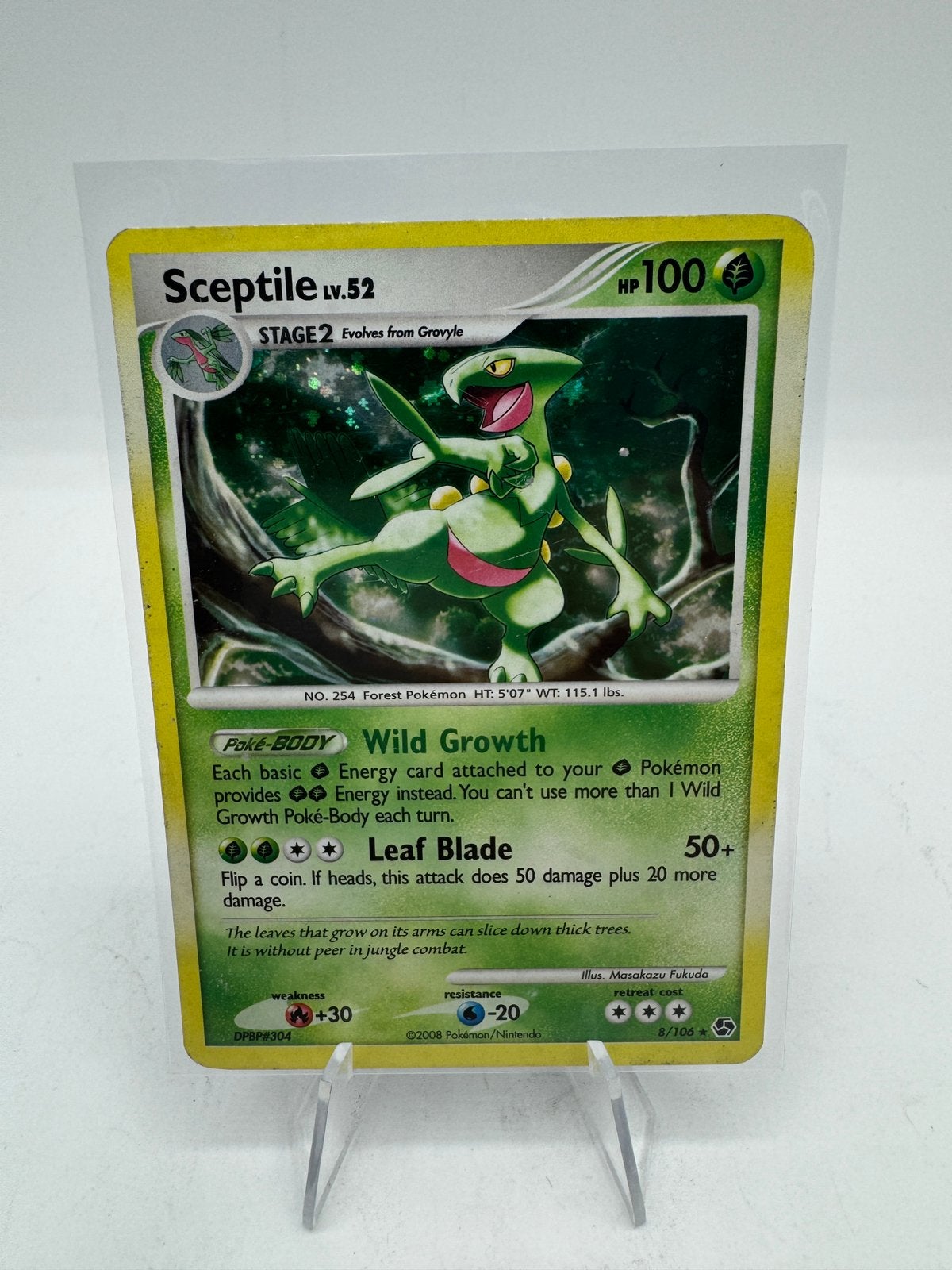 Sceptile 8/106 Great Encounters, Ophalen of Verzenden, Gebruikt, Losse kaart