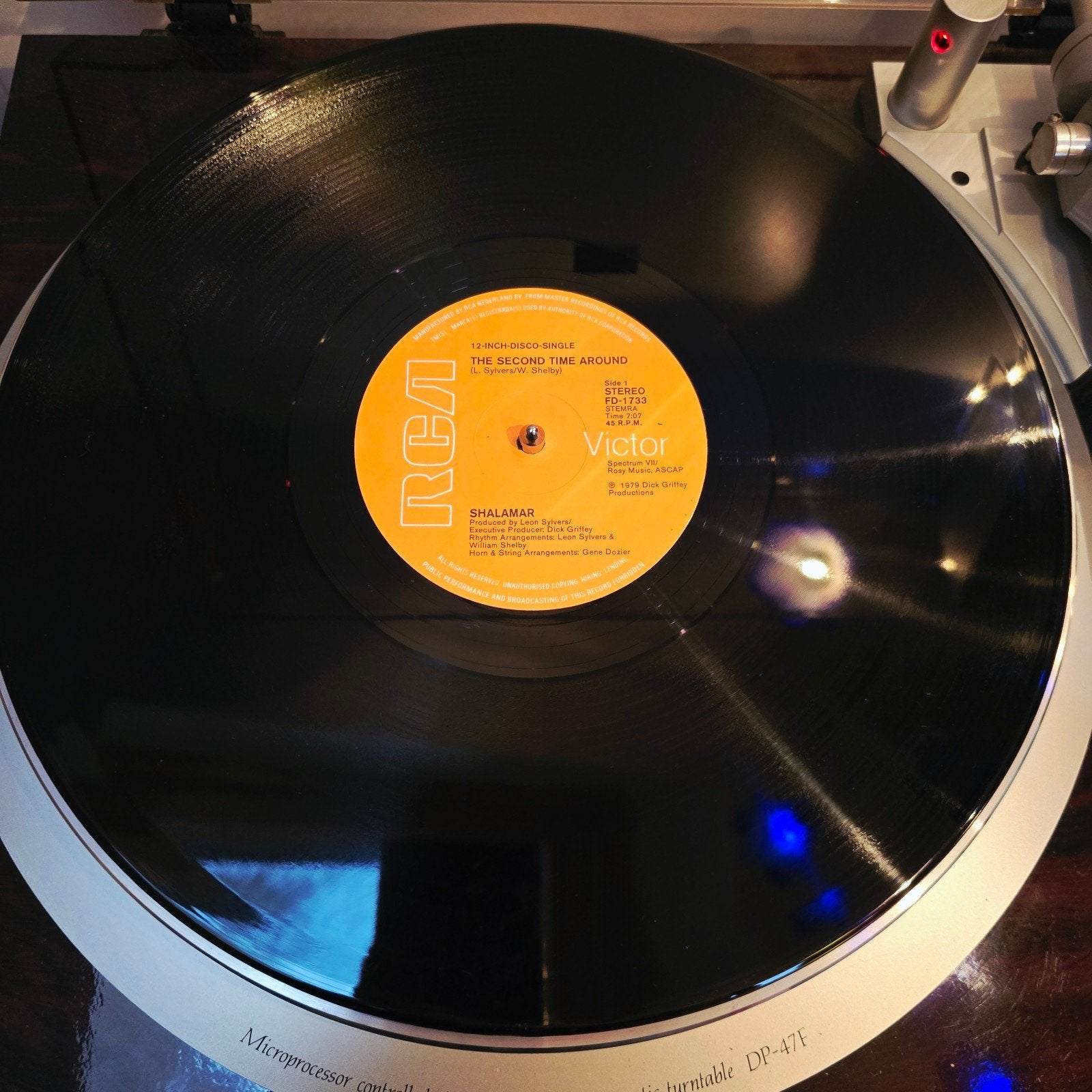 Shalamar - The Second Time Around - 12" Maxi - Nieuwstaat, LP, Originele persing, Ophalen of Verzenden, Zo goed als nieuw