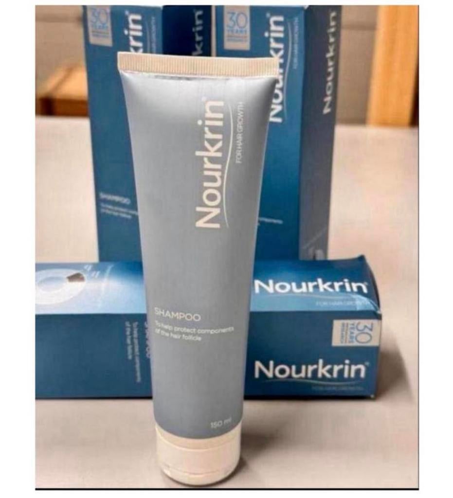 3X Nourkrin Shampoo 150ml Haaruitval Behandeling haar uitval, Nieuw, Ophalen of Verzenden, H, H