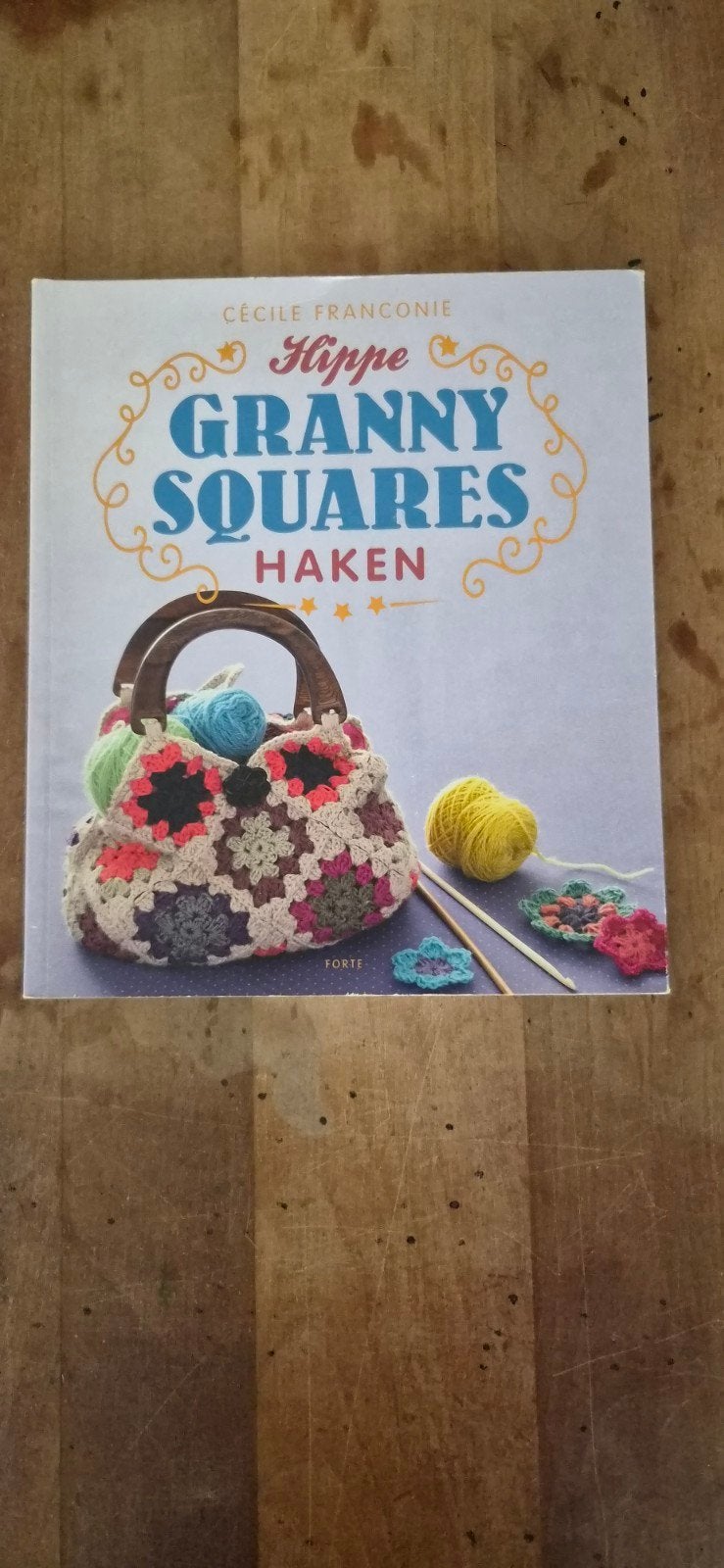 Cécile Franconie - Hippe granny squares haken, Breien en Haken, Ophalen of Verzenden, Cécile Franconie, Zo goed als nieuw