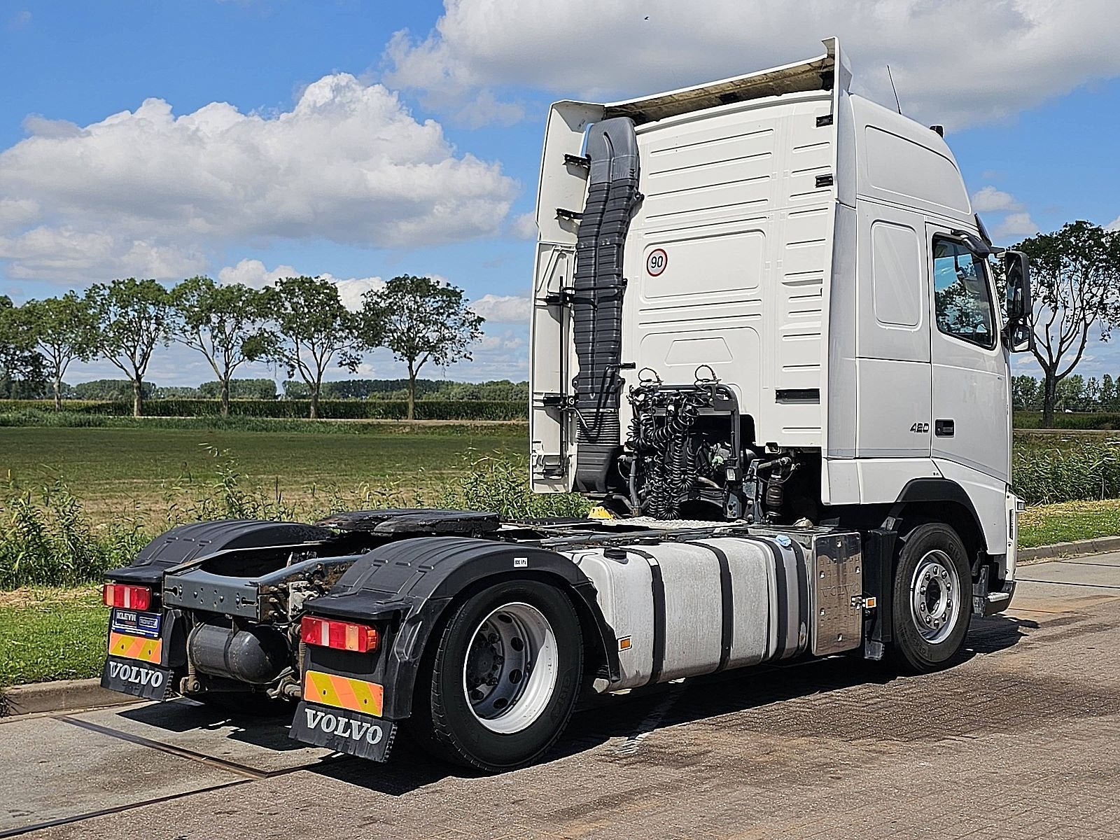 VOLVO FH 13.420 globetrotter xl, Automaat, Euro 5, Wit, Bedrijf