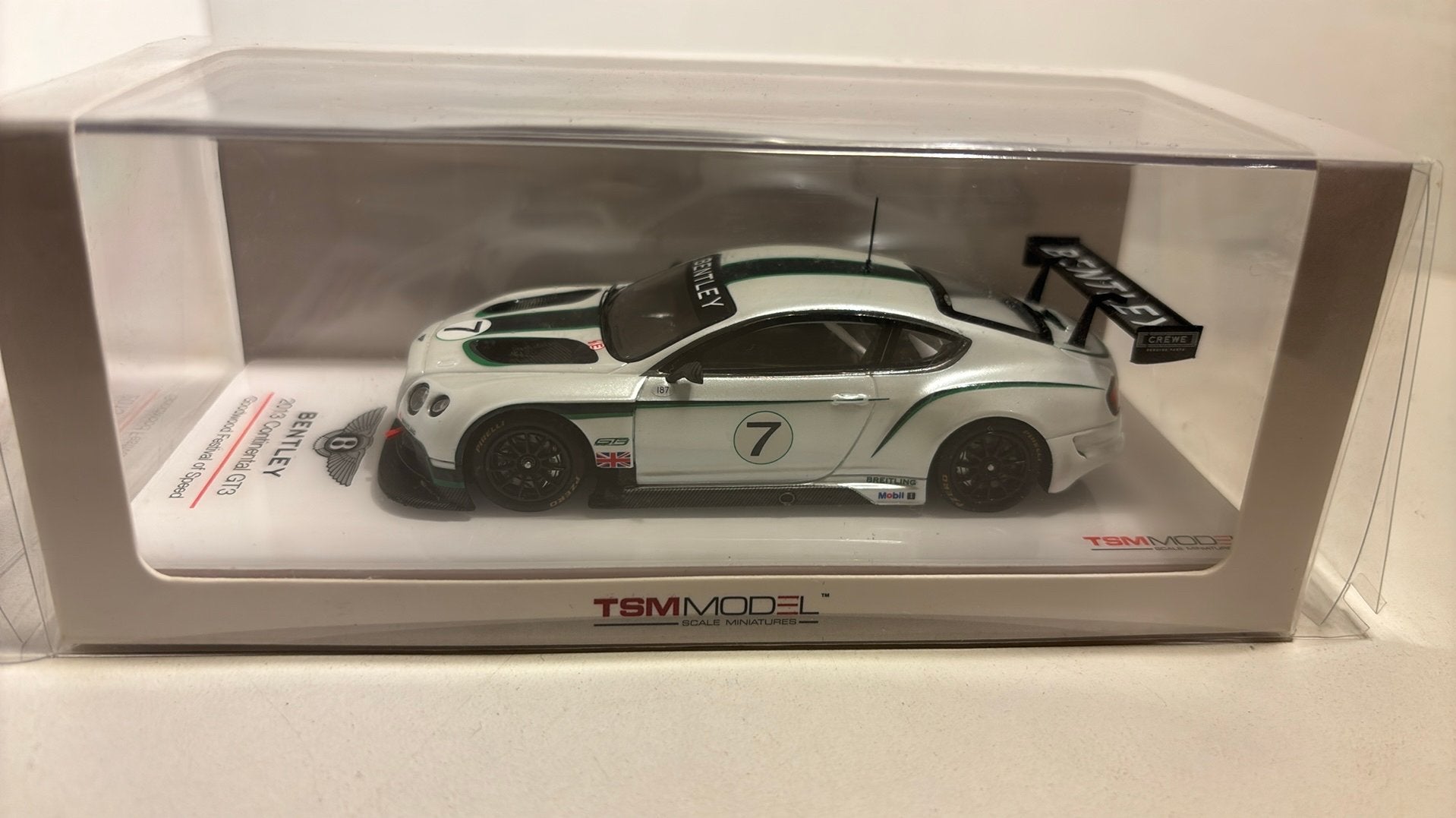 Bentley continental gt3 goodwood 2013 tsm 1.43, Ophalen of Verzenden, A, A, A