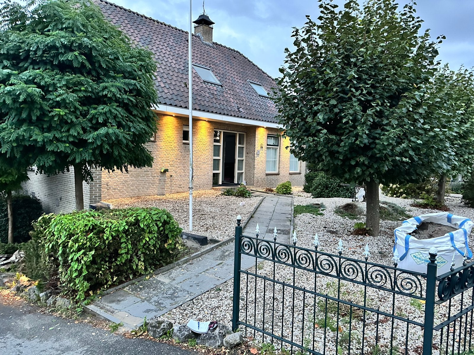 Authentiek ijzeren hekwerk - ca. 20m lang, 1m hoog, Ophalen, Gebruikt, IJzer, Sierhekwerk